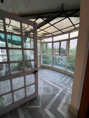 Balcony in 1 BHK Builder Floor at Greater Kailash – for Rent