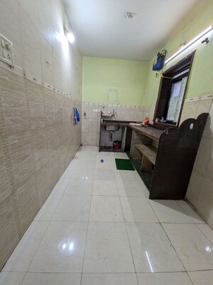 Kitchen in 1 BHK Apartment at Shree ji Dham CHS, Khanda Colony – for Rent