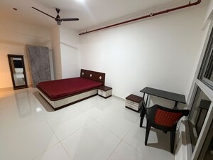 Bedroom in 3 BHK Apartment at Gera Planet Of Joy, Kharadi – for Rent