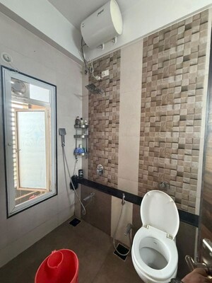 Bathroom in 3 BHK Apartment at MICL Aaradhya Tower, Chembur – for Sale