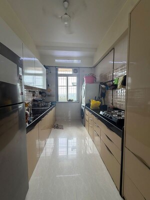 Kitchen in 3 BHK Apartment at MICL Aaradhya Tower, Chembur – for Sale