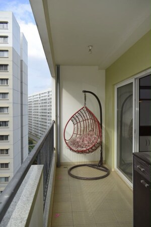Balcony in 2 BHK Apartment at Sobha Dream Acres, Panathur – for Sale