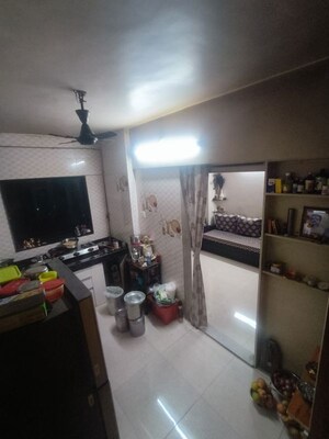 Living Room in 1 BHK Apartment at Akruti Matoshree Park, Bhandup East – for Sale