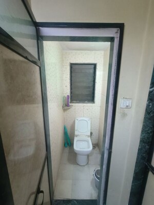 Bathroom in 1 BHK Apartment at Akruti Matoshree Park, Bhandup East – for Sale