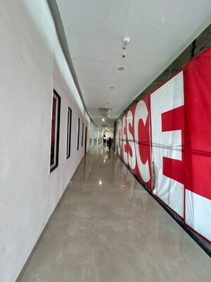 Building Lobby in  Office Space at Sushant Golf City – for Rent