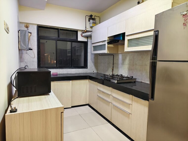 Kitchen, ghp-crystal-court 2 Bedroom 950 Sq.Ft. Apartment In Powai Mumbai 10783952
