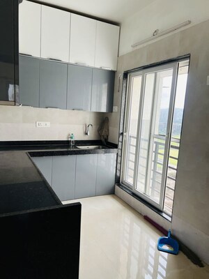 Kitchen in 2 BHK Apartment at Mokal Pushp Pinnacle, Kharghar – for Rent