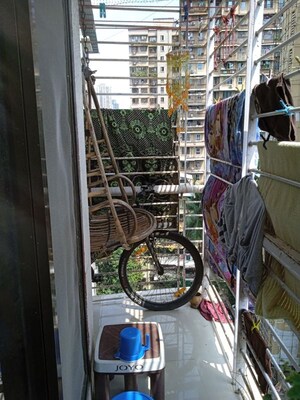 Balcony in 1 BHK Apartment at Shubh Kamana CHS, Bhandup East – for Sale