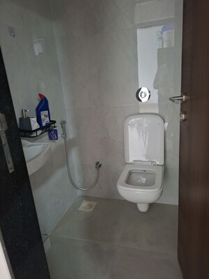 Bathroom in 3 BHK Apartment at Arkade Crown, Borivali West – for Rent