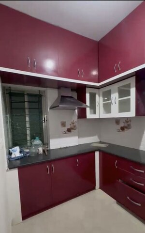 Kitchen in 3 BHK Apartment at Sashank Florento, Vidyaranyapura – for Rent