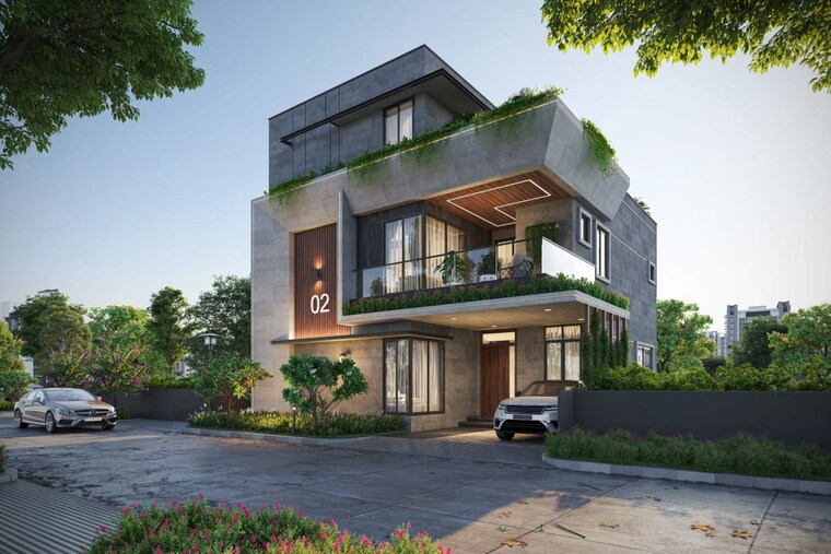 Exterior View, turkayamjal 4 Bedroom 3933 Sq.Ft. Villa In Turkayamjal Hyderabad 10784071