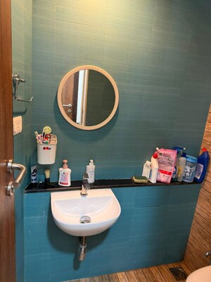 Bathroom in 1 BHK Apartment at Lodha Quality Home Tower 2, Majiwada – for Sale