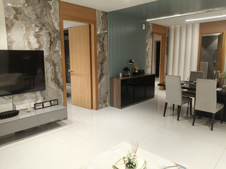 Living Room, dsr-valar 4 Bedroom 3242 Sq.Ft. Apartment In Kokapet Hyderabad 10784103