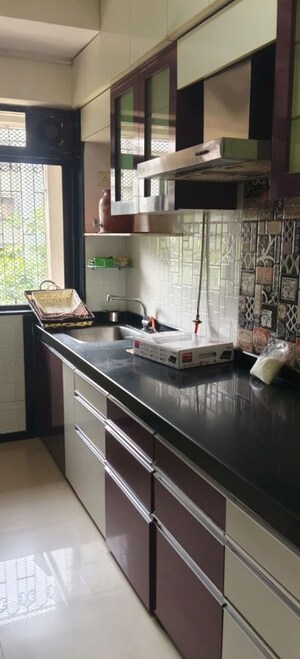 Kitchen in 2.5 BHK Apartment at Raheja Serenity, Kandivali East – for Sale