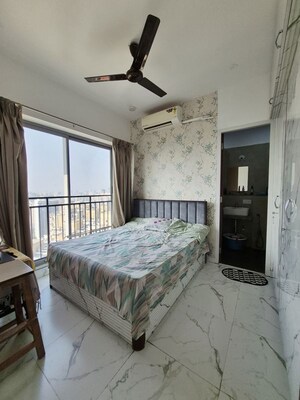 Bedroom in 2.5 BHK Apartment at Raheja Serenity, Kandivali East – for Sale