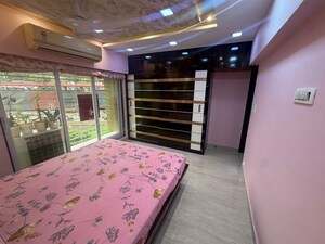 Bedroom in 2 BHK Apartment at Lemont Apartment, Malad East – for Rent