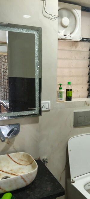 Bathroom in 2.5 BHK Apartment at Gundecha Premiere, Kandivali East – for Sale