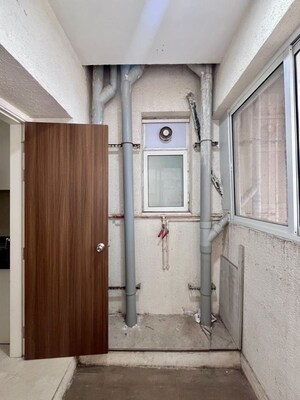 Bathroom in 2 BHK Apartment at L&T Crescent Bay T2, Parel – for Rent