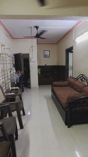 Living Room in 1 BHK Apartment at Dombivli East – for Rent