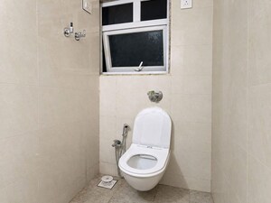 Bathroom in 1 BHK Apartment at Mehta Arihant Tower, Dadar West – for Rent