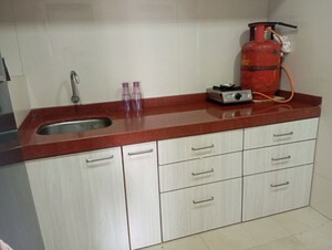 Kitchen in 1 BHK Apartment at Bajaj Emerald, Andheri East – for Rent