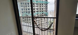 Balcony in 2 BHK Apartment at Chandak 34 Park Estate, Goregaon West – for Rent