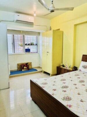 Bedroom in 2 BHK Apartment at Bhoomi Park, Malad West – for Rent