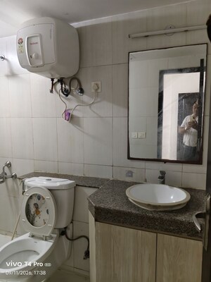 Bathroom in 4 BHK Apartment at Lotus Panache, Sector 110 – for Rent