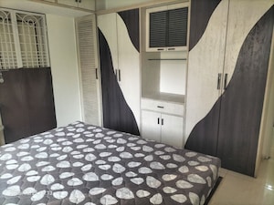 Bedroom in 2 BHK Apartment at Shroff Supriya Classic, Baner – for Rent