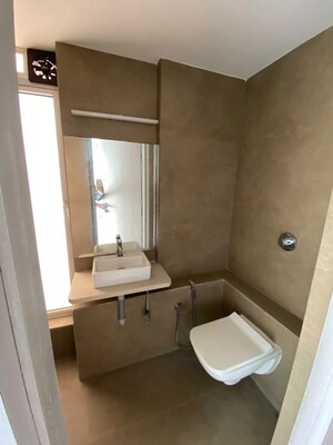 Bathroom in 4 BHK Apartment at Khar West – for Sale