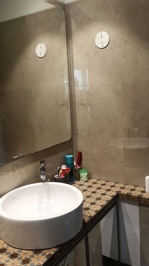 Bathroom in 3 BHK Apartment at Juhu Pearl, Juhu – for Rent