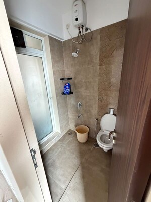 Bathroom in 2 BHK Apartment at JP Decks, Goregaon East – for Rent