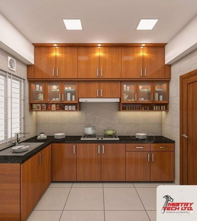 Kitchen, koottupaatha 3 Bedroom 1200 Sq.Ft. Villa In Koottupaatha Palakkad 10784360