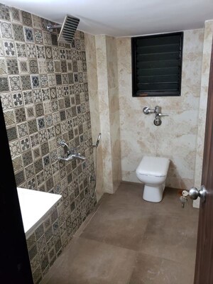 Bathroom in 2 BHK Apartment at Krishna Apartments Andheri West, Andheri West – for Rent