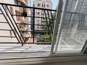 Balcony in 2 BHK Apartment at Hubtown Hillcrest, Andheri East – for Rent