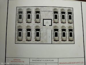 Floor Plan in 2 BHK Builder Floor at Dlf Ankur Vihar – for Sale