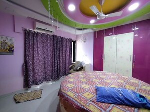 Bedroom in 3 BHK Apartment at Neelkanth Palms, Kapur Bawdi – for Rent