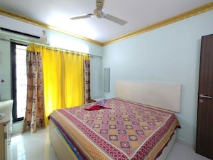 Bedroom in 3 BHK Apartment at Neelkanth Palms, Kapur Bawdi – for Rent