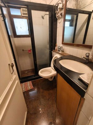 Attached Bathroom in 2 BHK Apartment at Bandra West – for Rent