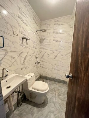 Bathroom in 2 BHK Builder Floor at Neb Sarai – for Rent