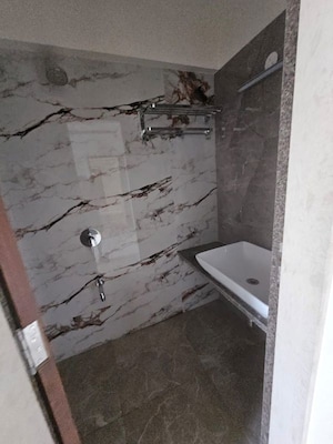 Bathroom in 2.5 BHK Apartment at Chandak Ideal, Juhu – for Rent