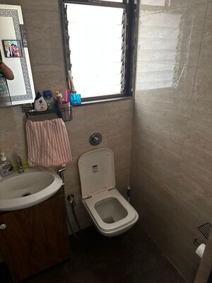 Bathroom in 2 BHK Apartment at MJ Shah Centrio, Govandi – for Sale