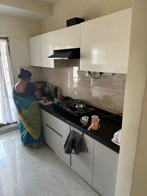 Kitchen in 2 BHK Apartment at MJ Shah Centrio, Govandi – for Sale
