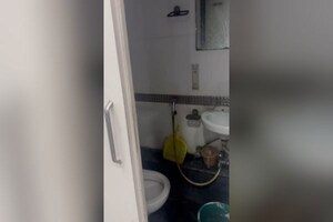 Bathroom in  Office Space at Crystal Plaza Andheri West, Andheri West – for Rent