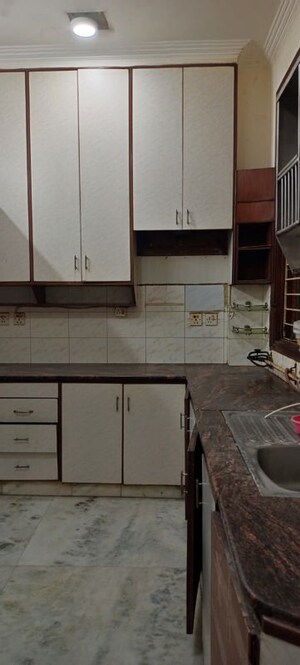 Kitchen in 3 BHK Builder Floor at Greater Kailash I – for Rent