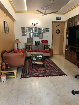 Living Room in 2 BHK Apartment at Mahalakshmi Towers, Andheri West – for Rent
