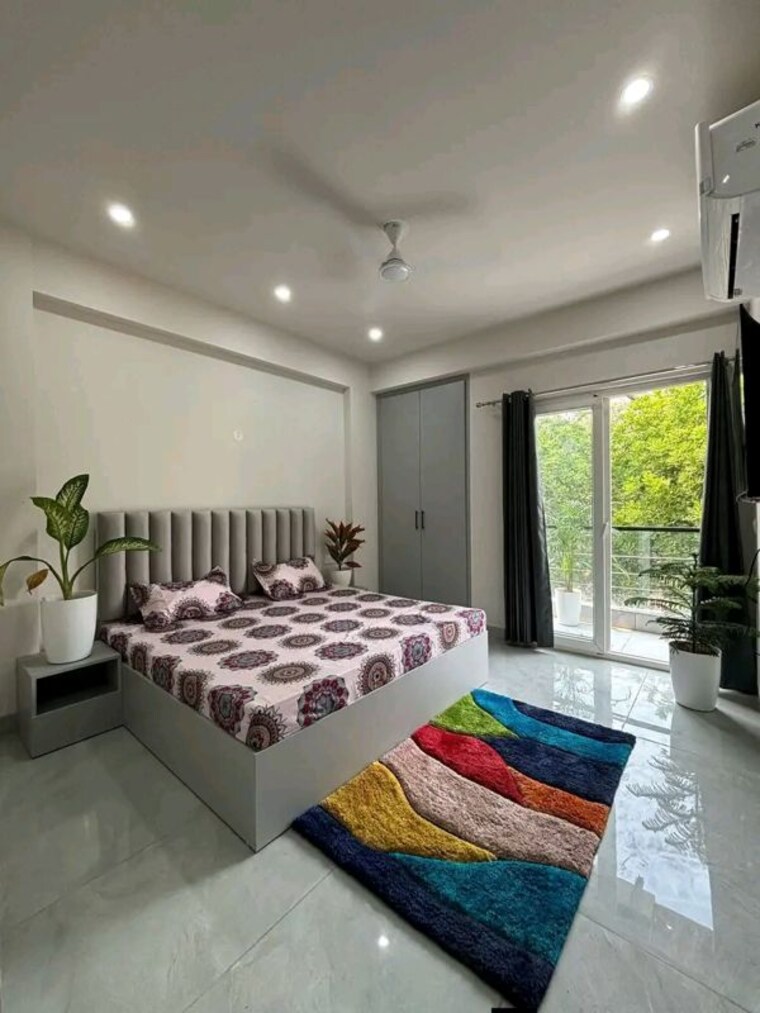 Bedroom, chattarpur 2 Bedroom 1000 Sq.Ft. Apartment In Chattarpur Delhi 10784504