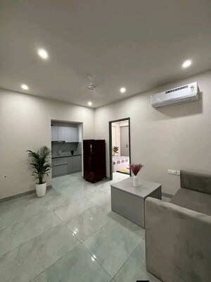 Living Room in 2 BHK Apartment at Chattarpur – for Rent