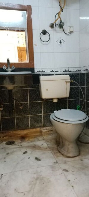 Bathroom in 1 BHK Builder Floor at Greater Kailash I – for Rent