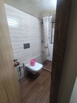 Bathroom in 2 BHK Apartment at Mota Mahal Apartment, Andheri West – for Rent